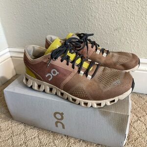 On Running Women’s Mocha & Sand (more like light pink) Athletic Shoes - 8.5